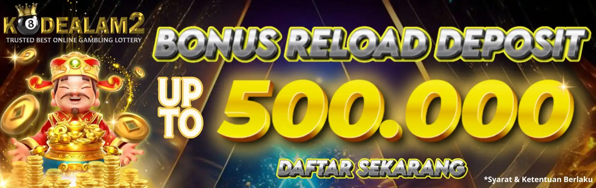 RELOAD DEPOSIT